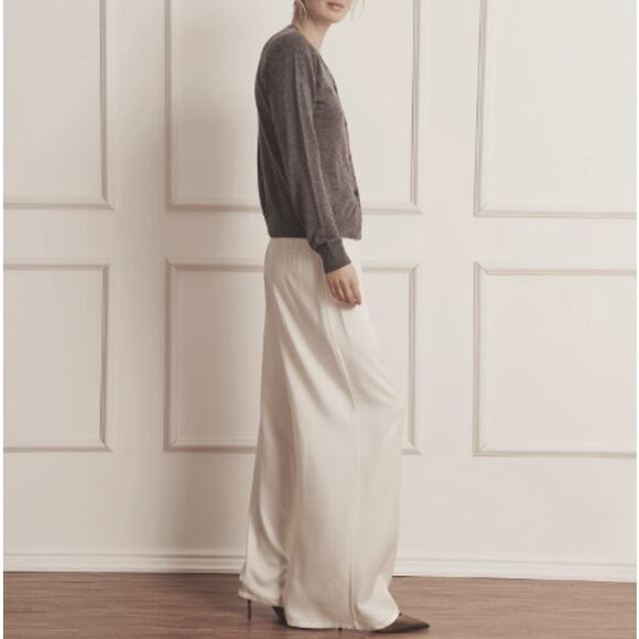 Naadam Women's Granite Fancy Cashmere Classic Cardigan Size M - Picture 13 of 13